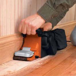 Black & Decker KA88-QS - Lijadora de Banda Eléctrica de 720W de Potencia, para Lijas de 75x533 mm