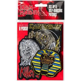 Set 3 parches Iron Maiden