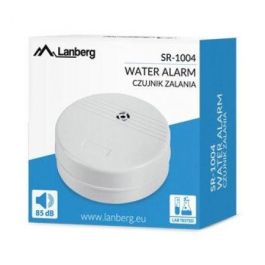 ALARMA DE FUGAS DE AGUA LANBERG SR-1004 - PARA INTERIOR - TIEMPO RESPUESTA 85DB - PILA 9V