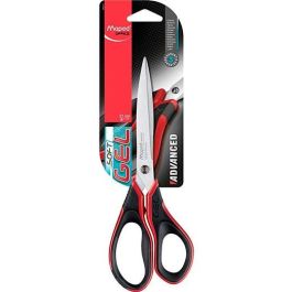Maped Tijeras Multiusos Advanced Soft Gel 21 cm Asimétricas Mango Negro-Rojo -Blister- Precio: 3.69000027. SKU: B1CEW7V3J7
