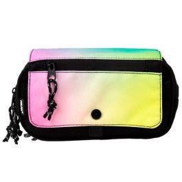 Milan Portatodo 4 Cremalleras Con Solapa Sunset Negro - Estuche resistente en poliéster ripstop Precio: 13.50000025. SKU: B1GLHW24SM