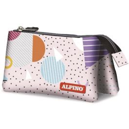 Alpino Estuche Geometric 3 Compartimentos 22x11x3,5 cm Multicolor Precio: 5.89000049. SKU: B1BQCLCGR2