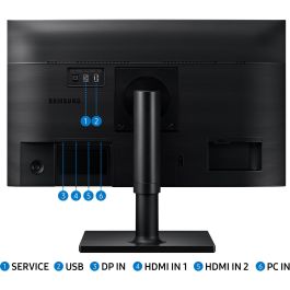 Samsung F24T450FZU Monitor 24'' Full HD (1920x1080) IPS 5ms con 2xHDMI DisplayPort VESA y Pivot Negro