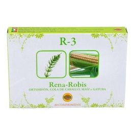 ROBIS R-3 Diurético 60 Comprimidos con Ortosifón y Cola de Caballo para Afecciones Renales y Retención de Líquidos Precio: 7.59. SKU: B1DRAFQTDB