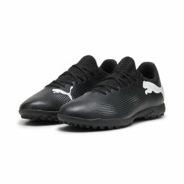 Botas de Fútbol para Adultos Puma Future 7 Match MG Blanco Negro Azul