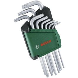Bosch BOS4053423254112 Juego de Llaves Torx de 9 Piezas TX8-TX40, Acero S2, Lado Largo, Antióxido con Barra de Almacenamiento Precio: 26.59000047. SKU: B1A2MPFMG3