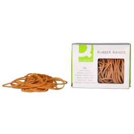 Q-connect Gomillas elásticas 100 gr numero 7 70 x 2 mm