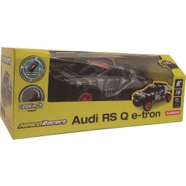 Coche radio control audi rs q e-tron 1:10, emisora 2,4ghz y bateria de 7,4v ¡carrocería termo-conformada muy resistente! 40x14x20 cm Coche radio control audi rs q e-tron 1:10, emisora 2,4ghz y bateria de 7,4v ¡carrocería termo-conformada muy resistente! 40x14x20 cm