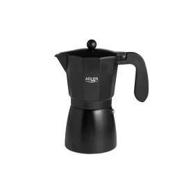 Adler Cafetera Italiana AD4421 Espresso 6 Tazas 300ml, Válido para Vitrocerámica, Cocina Eléctrica y Fuego Precio: 13.6900005. SKU: B15EDHTDS3