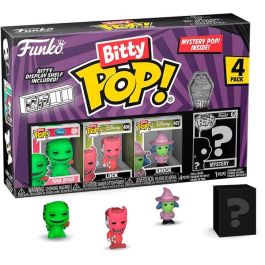 FUNKO Blister 4 figuras Bitty POP Disney Pesadilla Antes de Navidad Oogie Boogie Coleccionable
