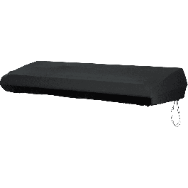 Gator Funda de Teclado Elástica Negra para Teclados de 88 Notas, Tejido Resistente, Protección Ligera y Compacta