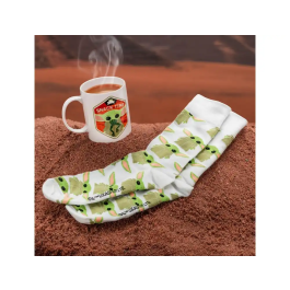 Wondee Set Regalo The Mandalorian Taza y Calcetines Baby Yoda Grogu