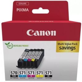 CANON Cartucho Pack 5 PGI570 BK / CLI571 CMYK MULTI ECO