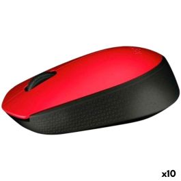 Ratón Inalámbrico Logitech Rojo 1000 dpi (10 Unidades) Precio: 119.2334. SKU: B182AARN5G