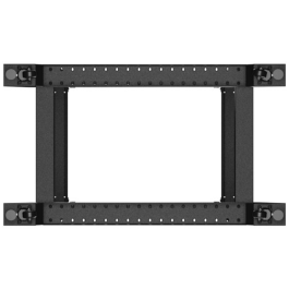 Lanberg OR01-6022-B Rack Servidor Open Rack Base Reforzada Acero 600kg Profesional