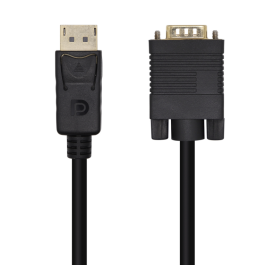 Cable Conversor Aisens A125-0462/ DisplayPort Macho - VGA Macho/ Hasta 5W/ 2300Mbps/ 3m/ Negro Precio: 12.50000059. SKU: B12LV75K2D