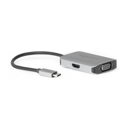 DeLOCK Adaptador USB-C a HDMI y VGA, Splitter USB Type-C con Modo Alt DP, 4K Ultra HD a 60Hz, 3840x2160 Pixeles, Incluye HDMI y VGA, Color Negro/Gris, Longitud de Cable 0.2 m Precio: 53.49999996. SKU: B1DYYNTREY