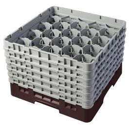 CAMBRO - 20S1114-167 - Cesta de lavado 20 comp. 6 alturas - 9,84 cm Ø máx. - alt. máx. 29,9 cm - 50 x 50 x 34,9 cm - Castaño Precio: 122.98999988. SKU: B16PEHWC9Z