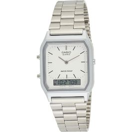 Reloj Unisex Casio AQ-230A-7DMQYES Plateado (Ø 38,5 mm) Precio: 67.99000043. SKU: B153SJYZ2X