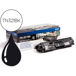Brother TN-321BK Tóner Negro para HLL8250CDN / HLL8350CDW - Rendimiento 2500 Páginas Precio: 78.49999993. SKU: S8402188