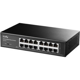 Cudy GS1016 RM Switch Gigabit Ethernet de 16 Puertos 10/100/1000 Mbps Montaje en Rack