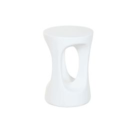 Mesita Auxiliar Moderno DKD Home Decor Blanco 35.5 x 51 x 35.5 cm Mesita Auxiliar Moderno DKD Home Decor Blanco 35.5 x 51 x 35.5 cm