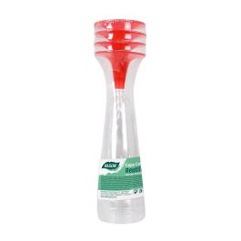 Set de 4 copas de cava pie rojo 150 cc Algon (24 Cajas) Set de 4 copas de cava pie rojo 150 cc Algon (24 Cajas)