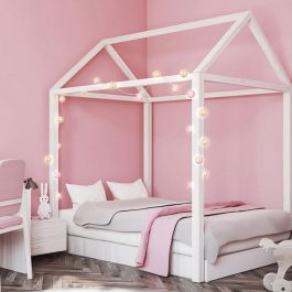 Home Deco Light Guirnalda de Luz 20 LED Rosa/Oro para Decoración de Hogar