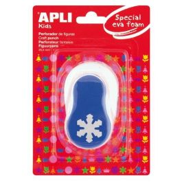 Taladro Goma Eva Apli 25,4 Mm Copo Nieve Azul Precio: 5.79000004. SKU: B172FRX36D