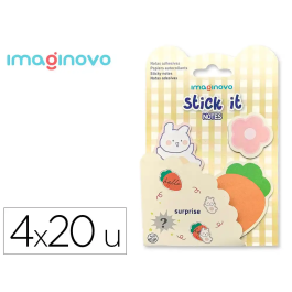 Imaginovo Bloc Notas Adhesivas Pegatina Sorpresa 20 Hojas Tamaños Surtidos Naranja Precio: 1.815. SKU: B1D7VZHFYX