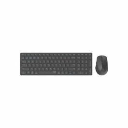 Rapoo 9700M Conjunto de Teclado y Ratón Inalámbrico AZERTY Ultrafino Negro RAP1739085576523