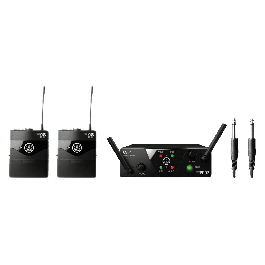 Sistema Inalámbrico Uhf Instrumental Band Ism2/3 Con 2 Petacas Y Receptor