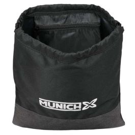 Bolsa Mochila con Cuerdas Munich Topo Negro 35 x 40 x 1 cm