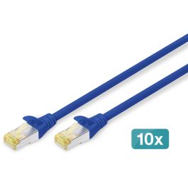 DIGITUS CAT 6A S/FTP Patchkabel. 10 Stück. 0.25m. blau Precio: 32.69000009. SKU: B14MTMHNY6