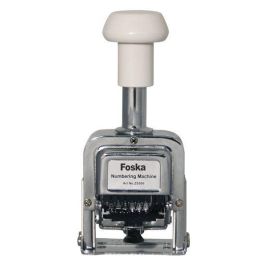 Foska Sello Numerador Automatico 5 mm 6 Bandas Foska Sello Numerador Automatico 5 mm 6 Bandas Precio: 19.94999963. SKU: S8403745
