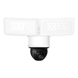 Eufy E340 Cámara de Seguridad IP Floodlight 3K Dual Cam 360° Pan/Tilt Wi-Fi 6 Interior/Exterior IP65 Almacenamiento Local Sin Cuotas