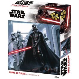 Prime 3D Puzle Lenticular 3D 500 Piezas Star Wars Darth Vader & Stormtrooper