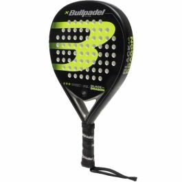 Pala de Pádel Bullpadel Black Dragon 4.0/ Negro y Verde Pala de Pádel Bullpadel Black Dragon 4.0/ Negro y Verde