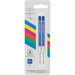 PARKER Recambio Bolígrafo QUINKflow M Azul Blister 2 unidades Precio: 13.89000019. SKU: B18QF2WDFS
