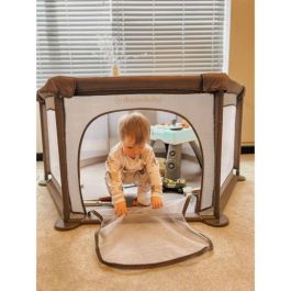 Parque infantil para bebés - DREAMBABY - EXPLORE - Acolchado con una alfombra adecuada - Resistente al agua - 6m+ - 140 x 70 cm Precio: 114.58999959. SKU: B14RTH8C7M