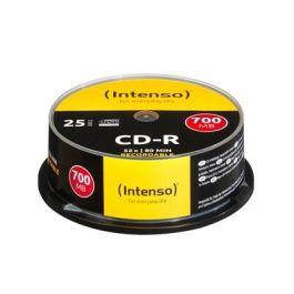 CD-R INTENSO 1001124 52x 700 MB (25 uds) Precio: 13.50000025. SKU: S0212376