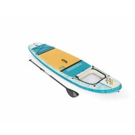 Bestway Inflable Paddle Panorama Hydro-Force , 340 x 89 x 15 cm, 150 kg máximo, ventana transparente, bomba, correa