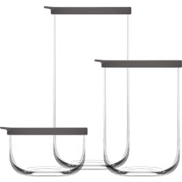 Lav Set 3 Botes con Tapa - 380 cc, 1L y 1.4L - Colección Duo (6 Cajas)