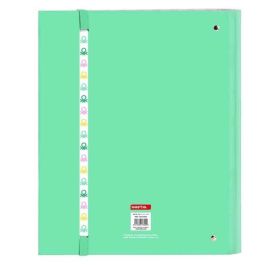 Carpeta de anillas Benetton Mint Verde 27 x 32 x 3.5 cm