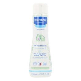 Mustela Baño de Burbujas Multisensorial Bebé-Niño, Gel Espumoso Hipoalergénico con Aguacate y Aciano, 200 ml Precio: 6.89000015. SKU: S0585679