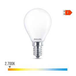 Philips Bombilla Esferica LED E14 4,3W 470lm 2700K Luz Calida Ø4,5 x 8,2 cm Precio: 3.58999982. SKU: S7907777