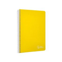 Cuaderno Espiral Liderpapel A4 Witty Tapa Dura 80H 90 gr Cuadro 4 mm Con Margen Color Amarillo Cuaderno Espiral Liderpapel A4 Witty Tapa Dura 80H 90 gr Cuadro 4 mm Con Margen Color Amarillo