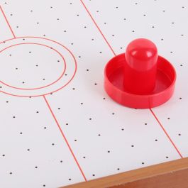 Mister Gadget Juego de Mesa Air Hockey 56x30,5 cm Vintage - Sistema de Propulsión de Aire