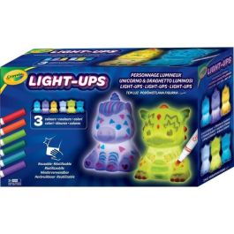 Crayola CRA0071662176396 - Personajes iluminados coloreables. Personaliza tu luz nocturna con marcadores. Niños 4 años+ Precio: 32.49999984. SKU: B15KJT8YMW