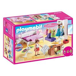 Playmobil 70208 Set de juego: Dormitorio con espacio para coser, con máquina de coser, lámparas de noche funcionales y figura Precio: 37.8900005. SKU: S7122893